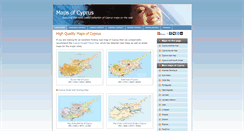 Desktop Screenshot of mapsofcyprus.co.uk